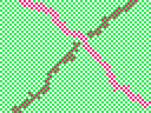 Color grid illusion